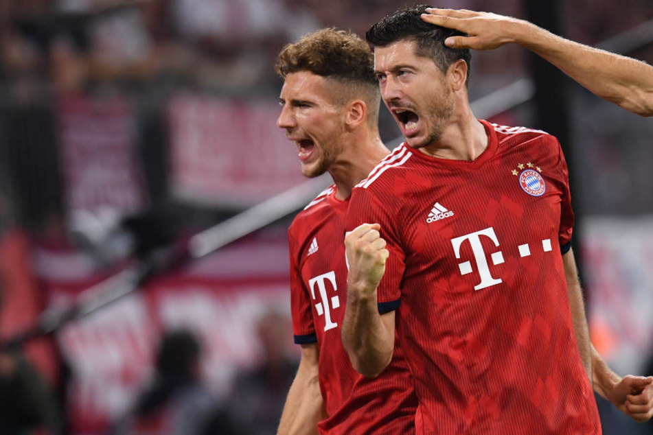 Robert Lewandowski erzielte einen Treffer für den FC Bayern München.
