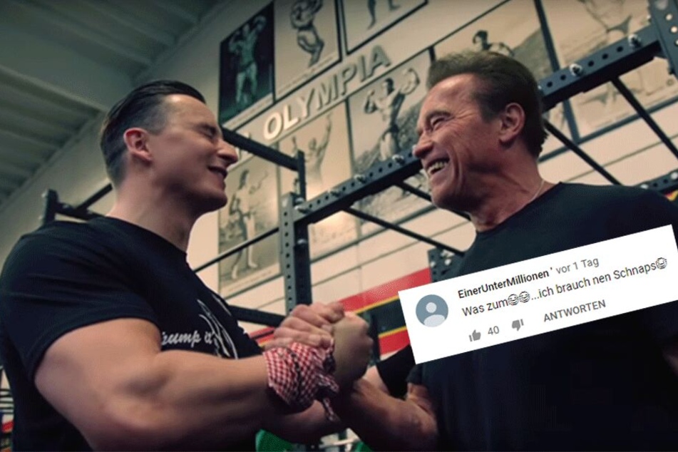 Gabalier und Schwarzenegger singen gemeinsam und handeln sich bissige Kommentare ein