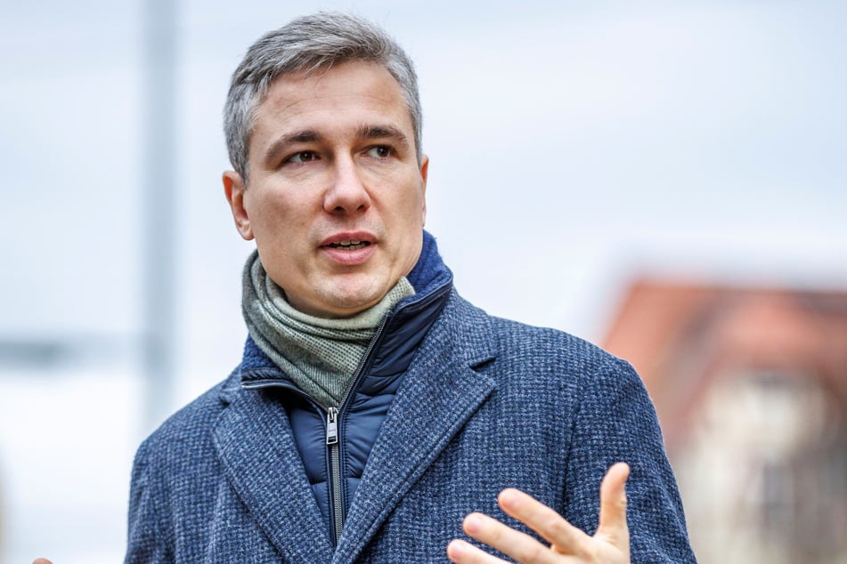 Verkehrsbürgermeister Stephan Kühn (45, Grüne).