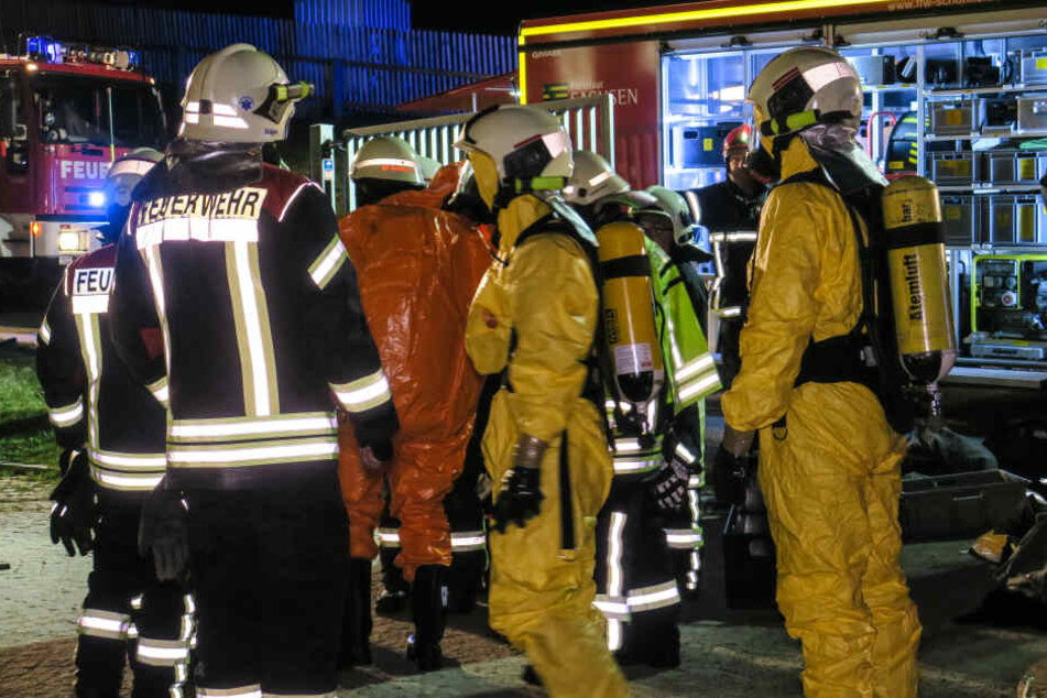 Ein Großaufgebot der Feuerwehr war vor Ort.