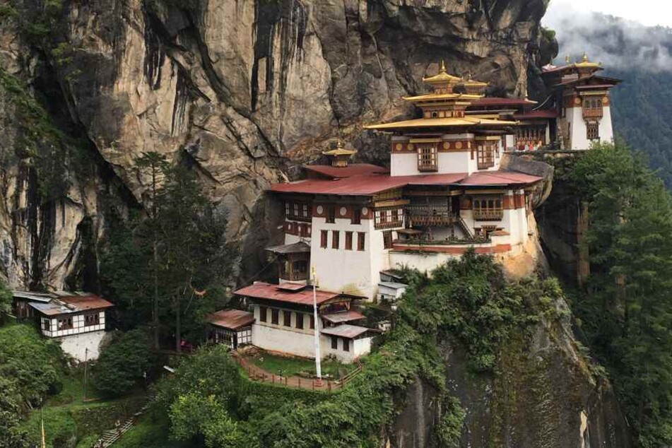 Das buddhistische Kloster Taktsang in Bhutan.