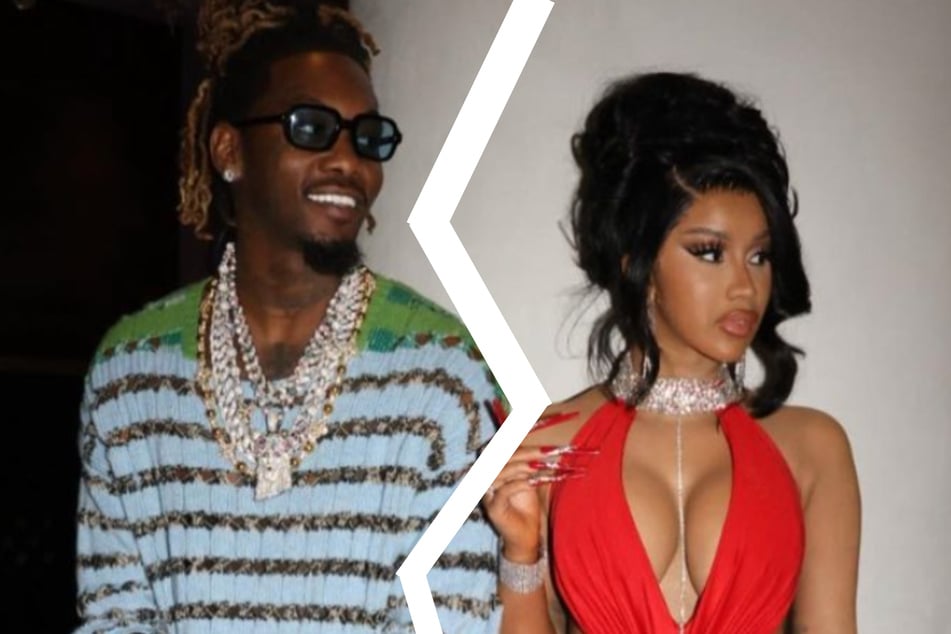 Cardi B announced in an Instagram Live session that she and her husband Offset were no longer together.