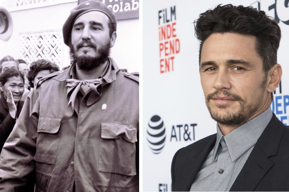 Schauspieler James Franco (44, r.) soll Fidel Castro (†90) spielen.