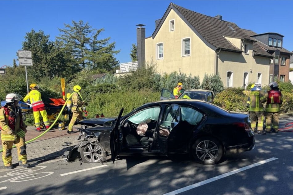 Der Unfallort glich nach dem Crash einem einzigen Schlachtfeld.