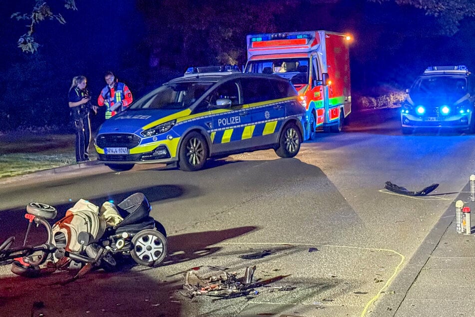 Insgesamt Fünf Menschen wurden bei dem Unfall im Wuppertaler Stadtteil Uellendahl verletzt.