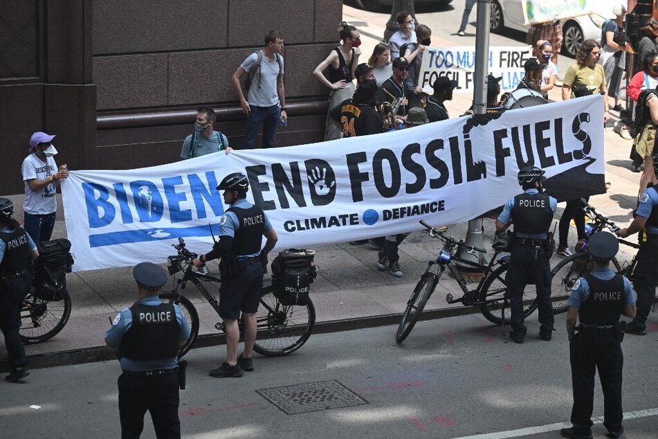 President Biden has come under fire for continuing to approve harmful fossil fuel projects despite the global climate emergency.