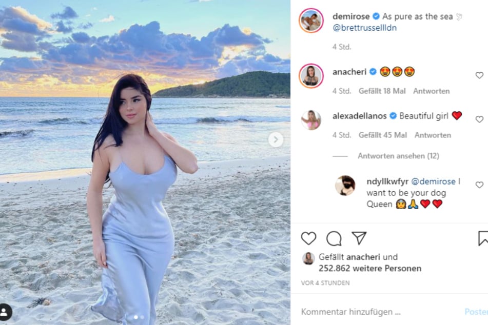 Erotik pur auf den Balearen - dank Demi Rose!