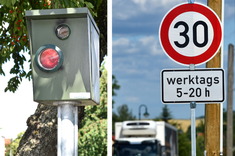 Achtung an der Nossener Straße in Wilsdruff: Hier solltet Ihr auch sonnabends von 5 bis 20 Uhr maximal 30 Stundenkilometer fahren. Auch der Blitzer wurde auf die reduzierte Geschwindigkeit umgestellt.
