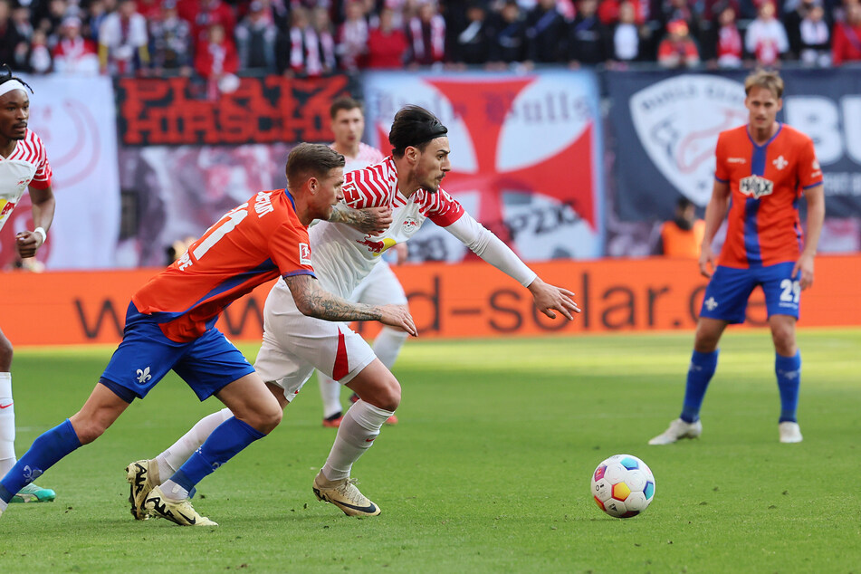 Elmas zeigte gegen Darmstadt einen guten Auftritt, musste aber in der Halbzeit runter.