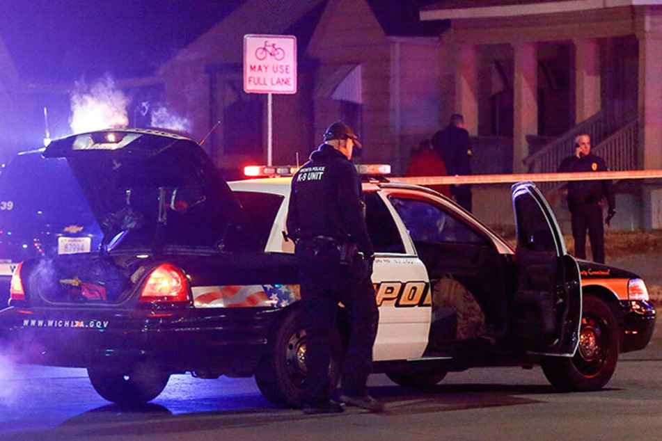 Ein Wagen der Polizei in Kansas. (Symbolbild).