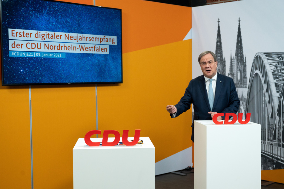 NRW-Ministerpräsident Armin Laschet (59, CDU) rief am Samstag beim digitalen Neujahrsempfang der CDU zum Zusammenhalt nach der Wahl auf.