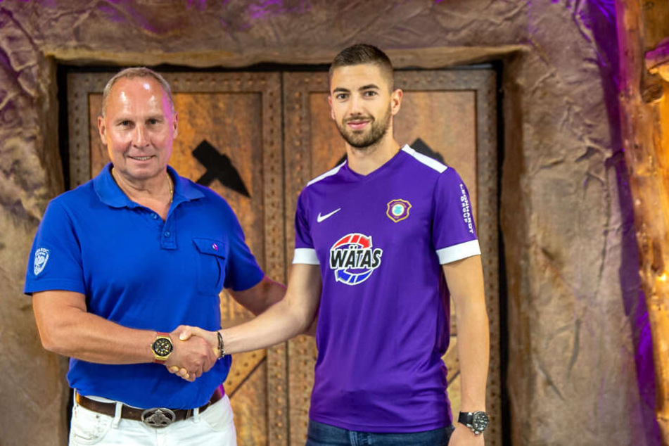 Der FC Erzgebirge Aue hat am Donnerstag Marko Mihojevic (23) als siebenten Neuzugang verpflichtet.