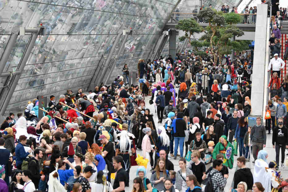 286.000 Menschen besuchten in diesem Jahr die Leipziger Buchmesse und das Festival "Leipzig liest".
