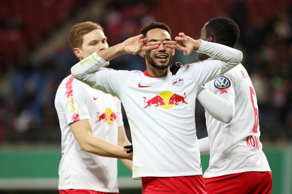 Hallo, Herr Matchwinner! Matheus Cunha schoss RB Leipzig zum 1:0-Sieg über Wolfsburg.
