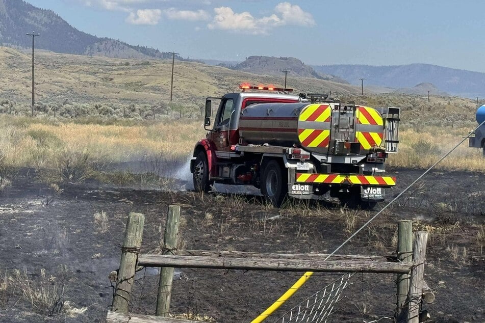 Die Feuerwehr schaffte es schnell, den Brand unter Kontrolle zu bekommen.