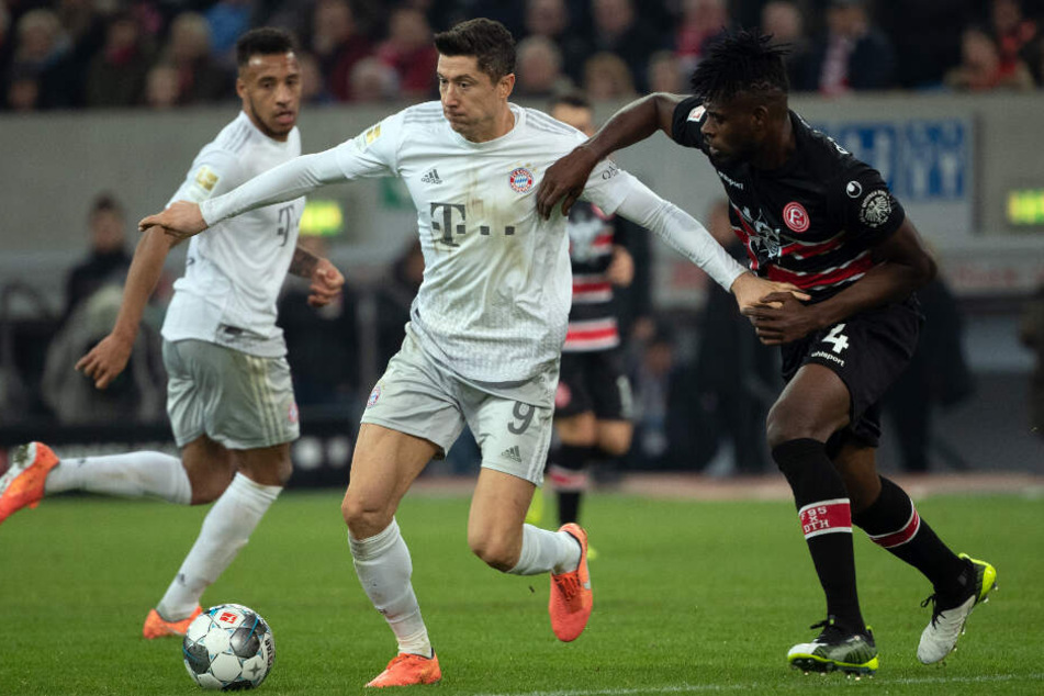 Robert Lewandoski erzielte zwar kein Tor, spielte aber dennoch eine bockstarke Partie.