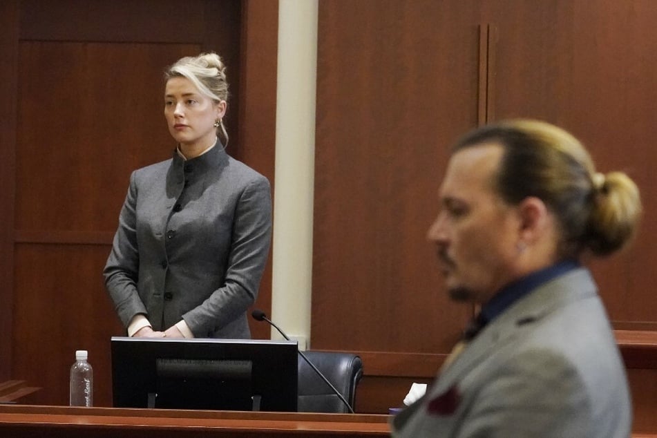 Depp (r) and Heard (l) both accused each other of domestic violence during the explosive trial.