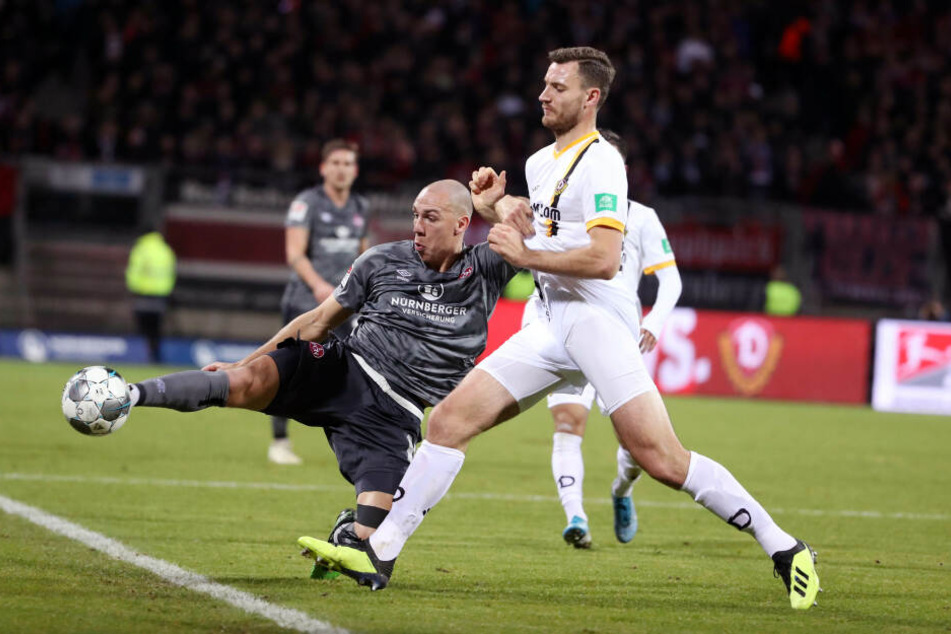 Florian Ballas (r) gegen Michael Frey.