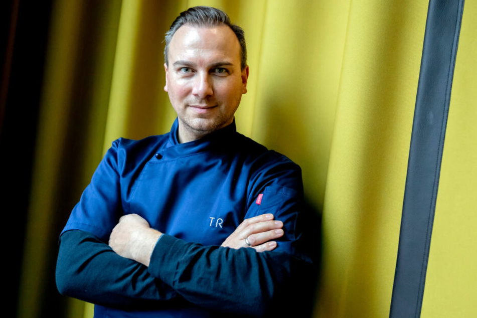 Tim Raue, Koch, aufgenommen bei einem Pressetermin anlässlich der Vorstellung des Programms des Feinschmeckerfestivals "eat! Berlin".