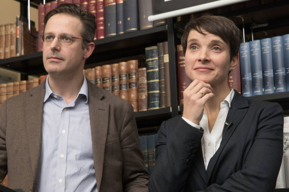 Frauke Petry mit ihrem Ehemann Marcus Pretzell.