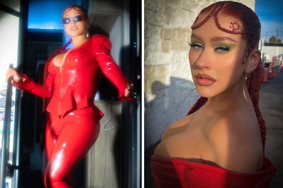 Sexy Latex-Look: Christina Aguilera (41) bringt diese Woche ein neues Album raus und rührt dafür kräftig die Werbe-Trommel auf Instagram.