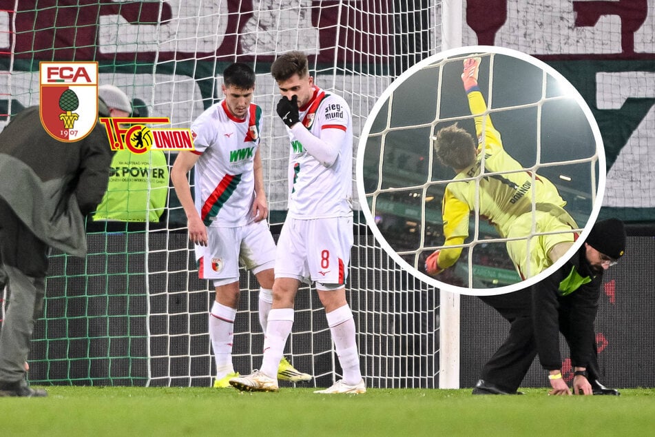 Flummi-Pause, Traumtor, Rote Karte: Union Berlin rettet in Unterzahl Remis in Augsburg