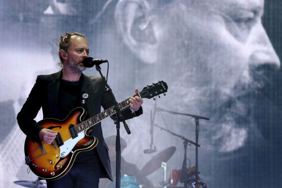 Thom Yorke, Frontmann der britischen band Radiohead.