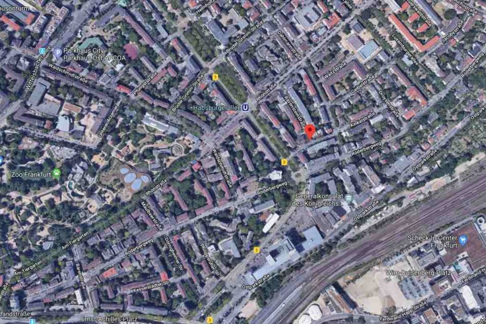 Die Robert-Blum-Straße im Frankfurter Ostend.