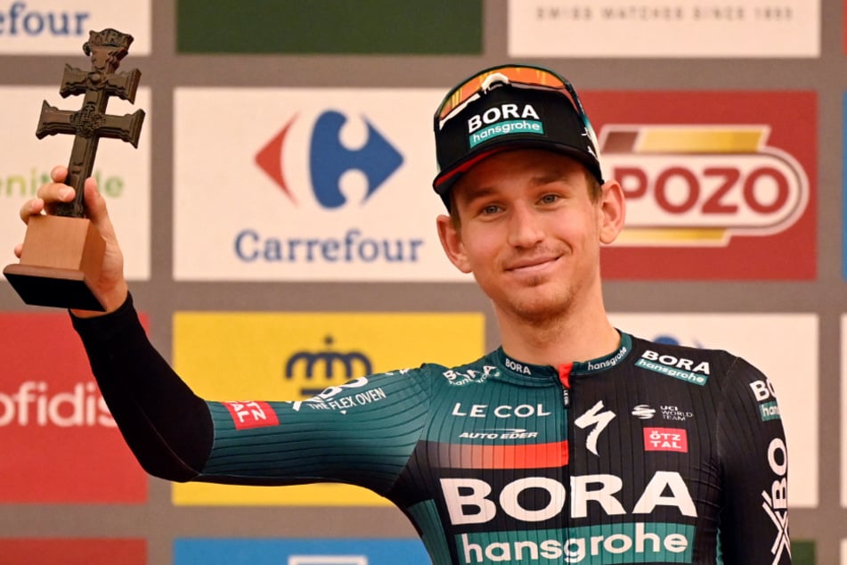 2023 durfte sich Lennard Kämna (27) über einen Etappensieg bei der Vuelta freuen.