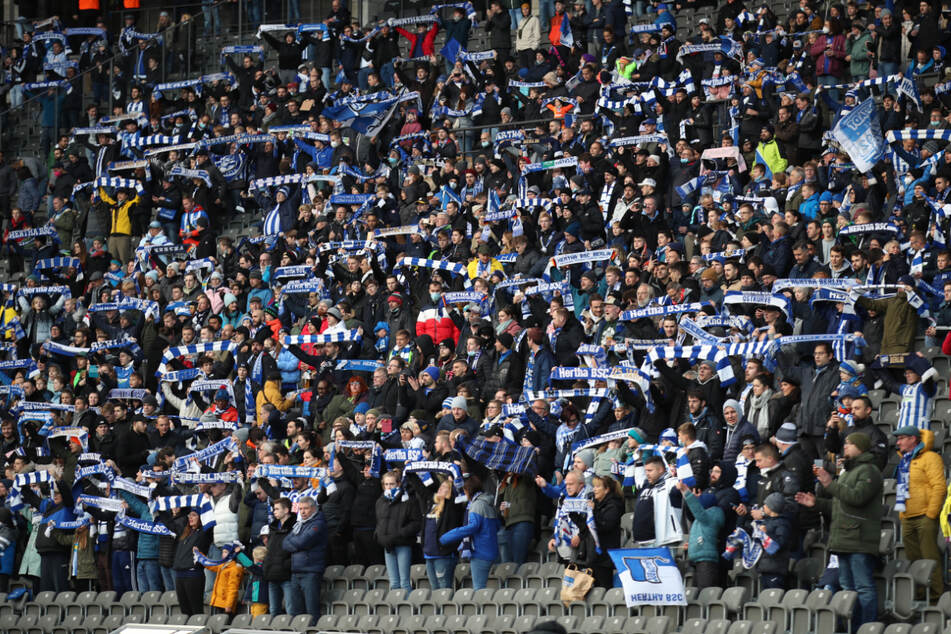 Hertha BSC kann ab Dezember mit maximal 42.000 Fans planen.