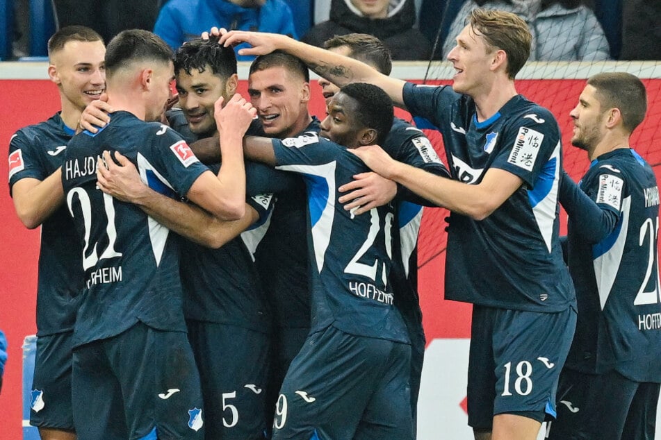 Stark: Die Hoffenheimer führten ihre klasse Saison fort und holten den vierten Heimsieg in Folge.