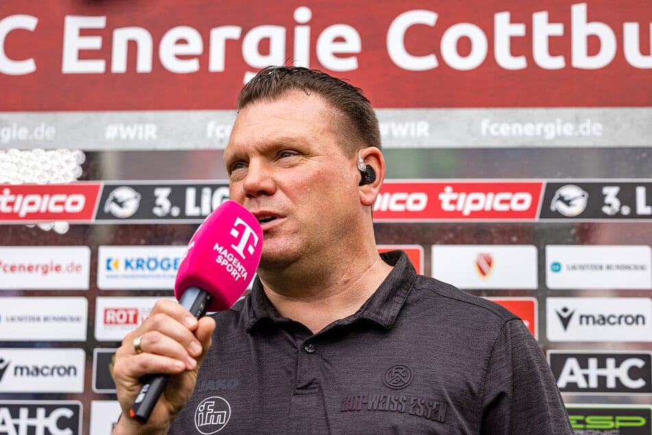 RWE-Trainer Uwe Koschinat (54) zollte Cottbus' MVP allerhöchsten Respekt.