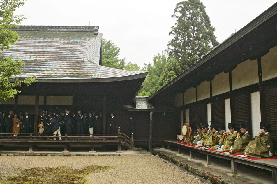 Der Toshodaiji-Tempel in Japan ist über touristische Besuche hinaus auch Veranstaltungsort für Zeremonien und Staatsbesuche.