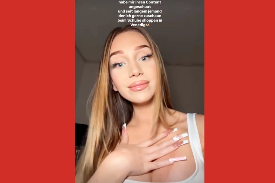 Erotik-Darstellerin Jessica Delion (25) bekannte öffentlich, ein Fan von Leyla zu sein.