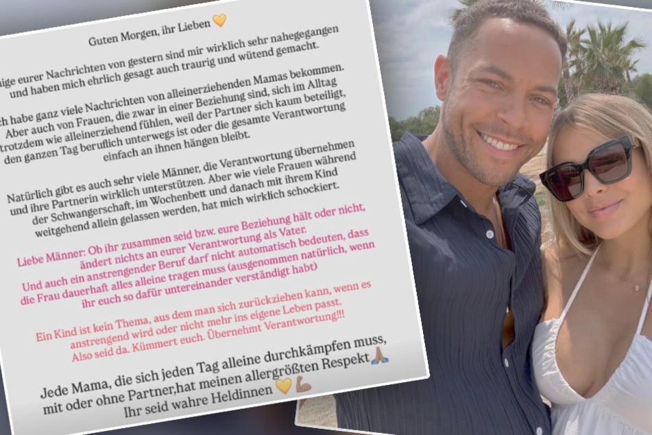 Auf Instagram hat der Ex-Bachelor am Dienstag harte Worte in Richtung einiger Familienväter geschossen.