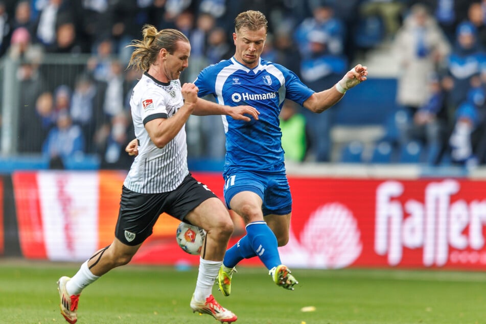 Das Hinspiel der beiden konnte Magdeburg mit 2:0 zu Hause gewinnen.