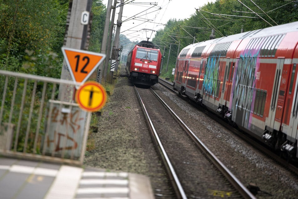 Der Zugführer konnte einen Zusammenstoß nicht mehr verhindern. (Symbolbild)
