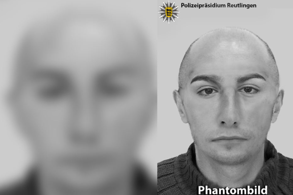 Phantombild des Tatverdächtigen.