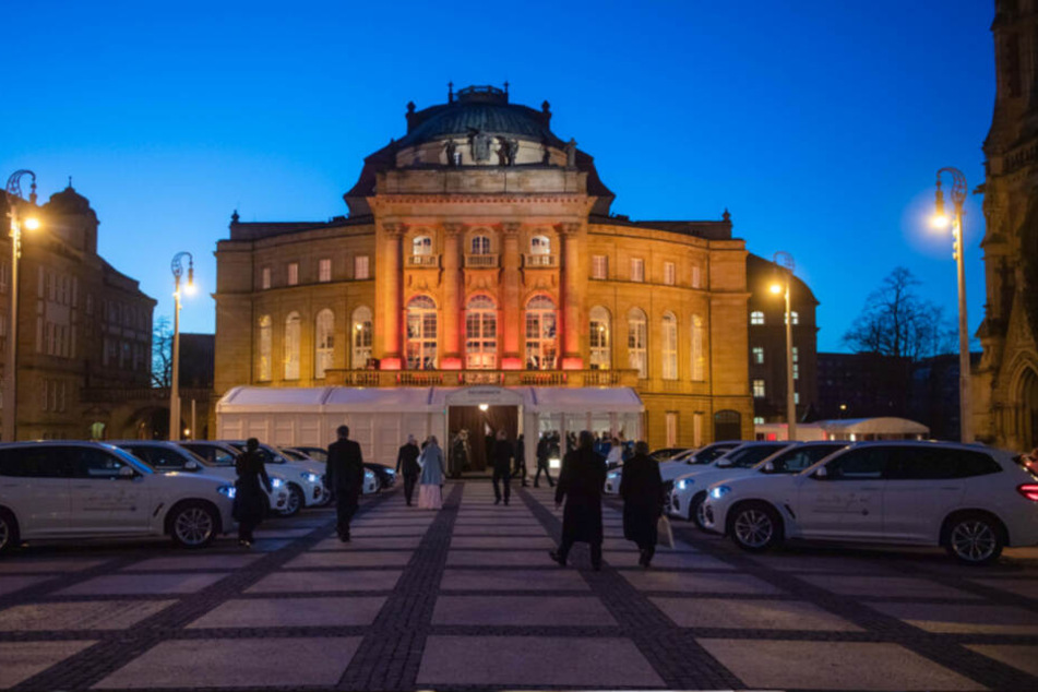 Die Oper in Chemnitz.