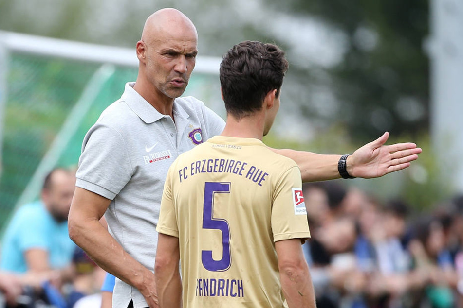Thomas Letsch (l.) war nur kurz Trainer von Clemens Fandrich.