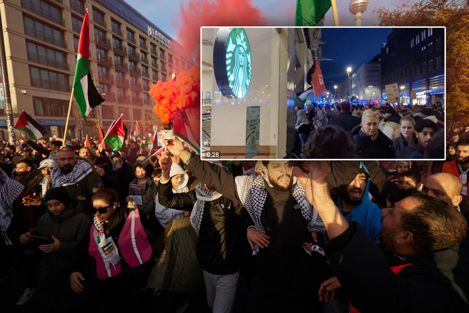 Berlin: Pro-Palästina-Mob beschimpft Starbucks-Kunden: Ist das der Grund?