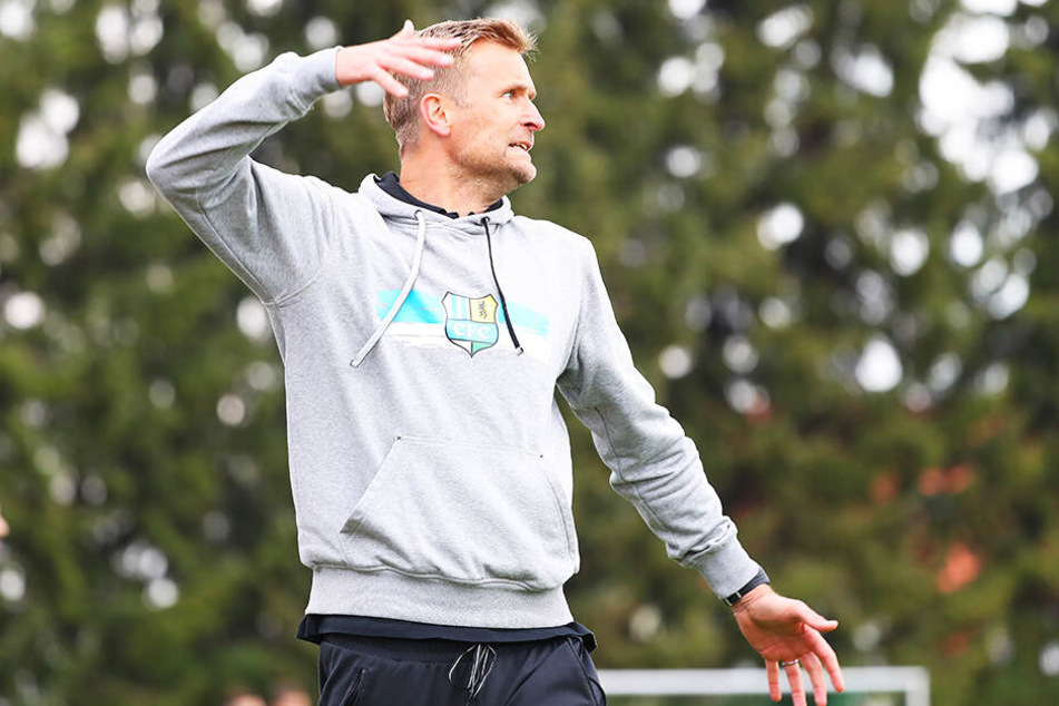 CFC-Coach David Bergner hatte reichlich Grund, sich an der Seitenlinie aufzuregen.