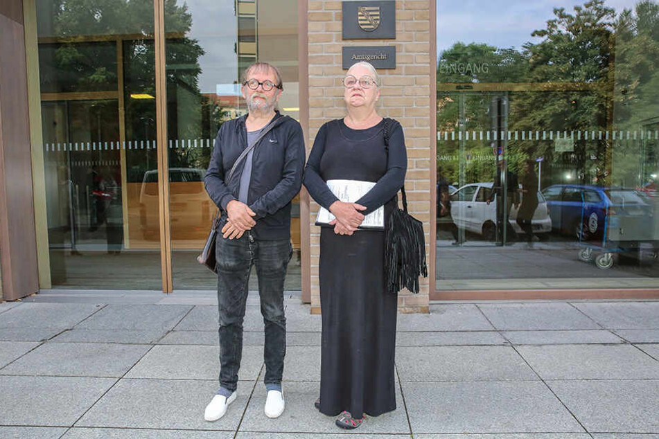 Uwe Piller (64) und Sigrid Körner (62) wurden am Mittwoch im Amtsgericht verurteilt.