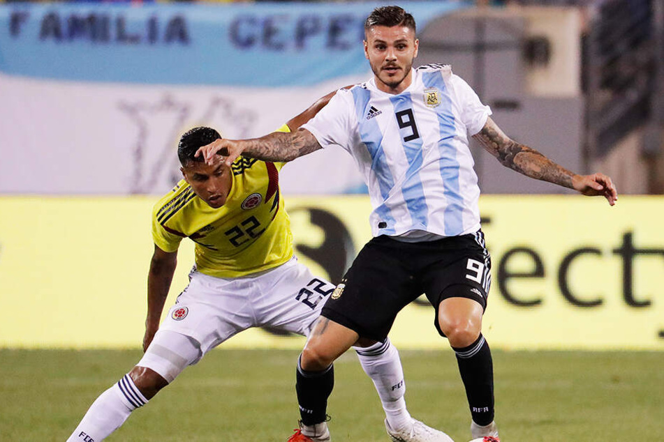 Auch Mauro Icardi wird am 26. März nicht in Dresden zu sehen sein.