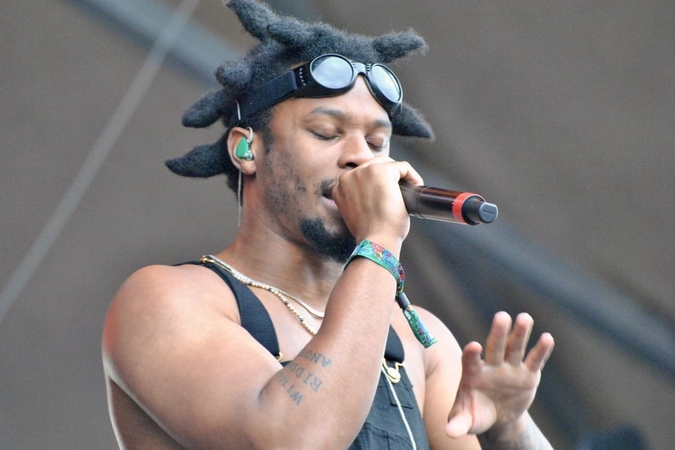 Denzel Curry came out hype as ever for his Gov Ball performance.