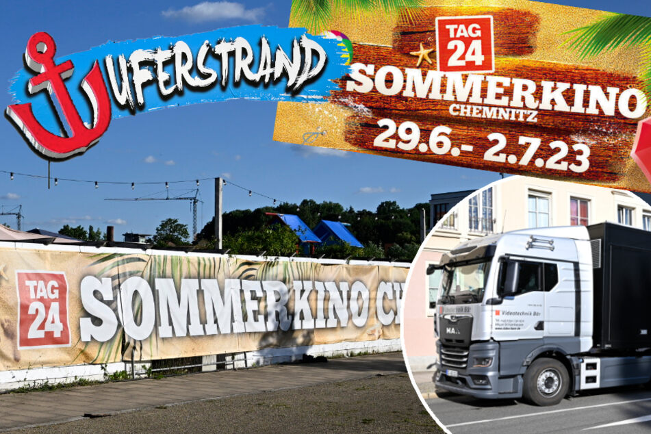 Chemnitz: Morgen geht's endlich los: Hier rollt die Großleinwand fürs TAG24-Sommerkino an