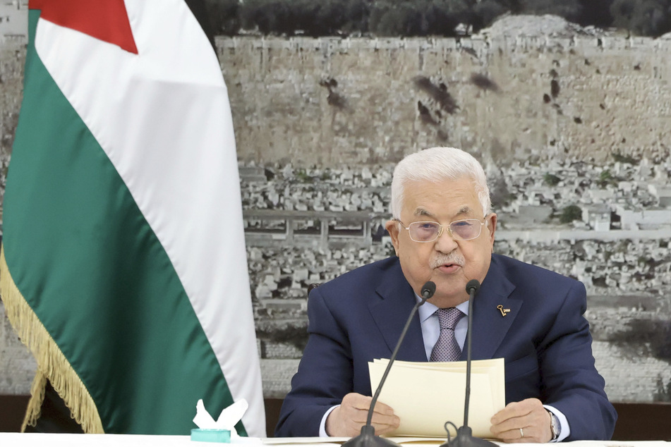 Der palästinensische Präsident Mahmud Abbas (88).