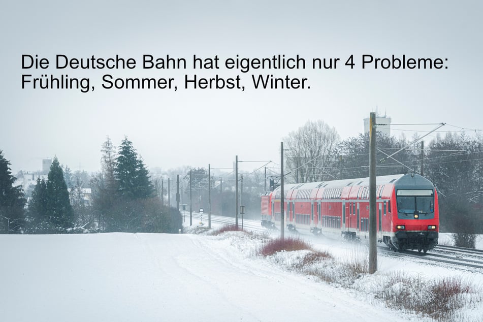 Die Deutsche Bahn kämpft das ganze Jahr ihren eigenen Kampf.