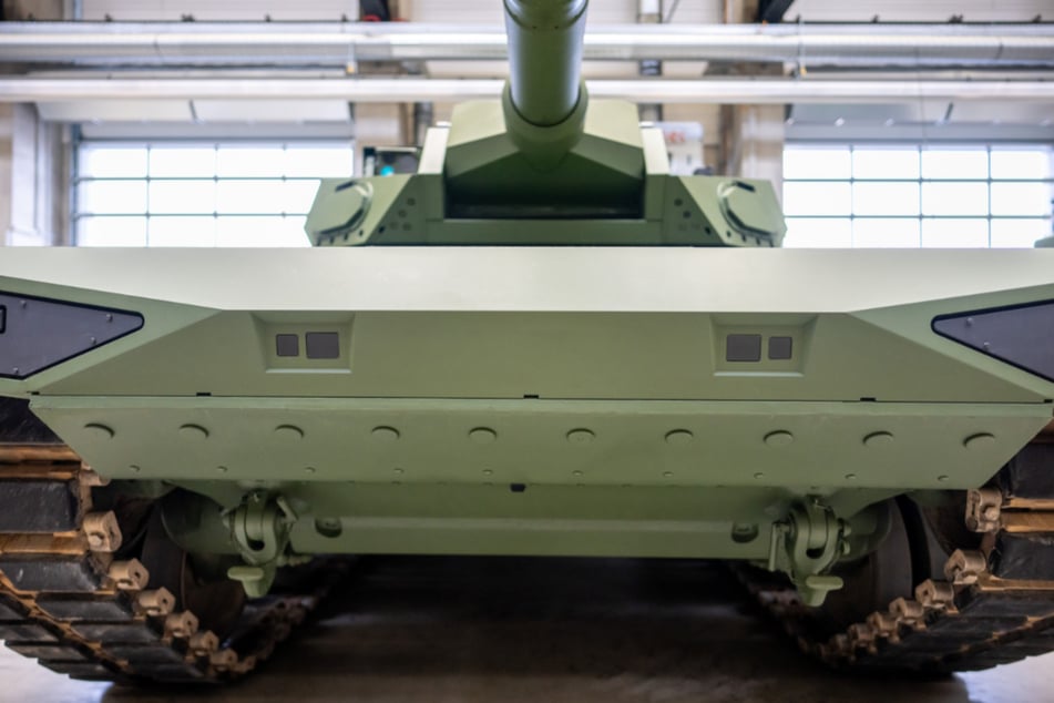 Ein Panzer vom Typ Leopard 2 A-RC 3.0.