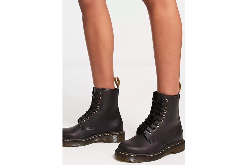 The classic Doc Martens ankle boots have been in style for decades.